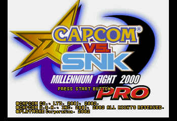 Capcom vs. SNK Pro